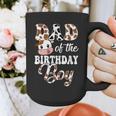 Dad Of The Birthday Boy Cow Farm 1St Birthday Boy Graphic Print Coffee Mug