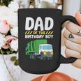 Dad Of The Birthday Boy Garbage Truck Birthday Party Graphic Print Coffee Mug
