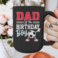 Dad Of The Birthday Boy Shirt Soccer Party Family Daddy Graphic Print Coffee Mug