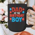 Dad Of The Birthday Boy Spider Web Party Graphic Print Coffee Mug