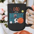 Dad Of The Birthday Boy Sports Matching Family Graphic Print Coffee Mug