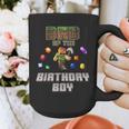 Dad Of The Birthday Boy Video Gamer Pixel Number Graphic Print Coffee Mug