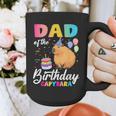 Dad Of The Birthday Capybara Girl Bday Party Family Graphic Print Coffee Mug