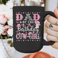Dad Of The Birthday CowGirl Rodeo CowGirl Birthday Graphic Print Coffee Mug