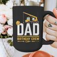 Dad Birthday Crew Construction Graphic Print Coffee Mug