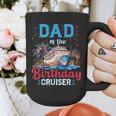 Dad Of The Birthday Cruiser Cruise Birthday Graphic Print Coffee Mug