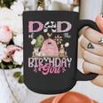 Dad Of The Birthday Girl 1St Birthday Pink Cow Farm Graphic Print Coffee Mug
