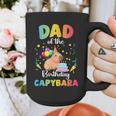 Dad Of The Birthday Girl Capybara Bday Party Family Graphic Print Coffee Mug