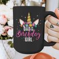 Dad Of The Birthday Girl Father Unicorn Birthday Small Graphic Print Coffee Mug