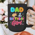 Dad Of The Birthday Girl Painting Art Birthday Girl Family Graphic Print Coffee Mug