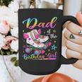 Dad Of The Birthday Girl Rolling Skate Family Matching Graphic Print Coffee Mug