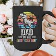 Dad Of The Birthday Party Outfit Dinosaur Daddy Graphic Print Coffee Mug