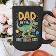 Dad Of The Birthday Party Outfit Dinosaur Squad Daddy Graphic Print Coffee Mug