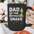 Dad Of The Birthday Snake Themed Birthday Party Graphic Print Coffee Mug
