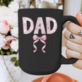 Dad Birthday Squad Matching Coquette Bow Family Party Graphic Print Coffee Mug