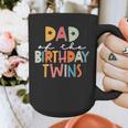 Dad Of The Birthday Twins Kids Great Daddy Of Twins Bday Graphic Print Coffee Mug