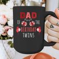 Dad Of The Birthday Twins Ladybug Birthday Family Matching Graphic Print Coffee Mug