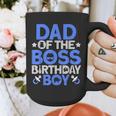Dad Of The Boss Birthday Party Outfit Like A Boss Dad Graphic Print Coffee Mug