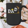 Dad Construction Excavator Family Matching Bday Party Graphic Print Coffee Mug