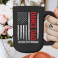 Dad Dance She Get It From Me Proud Dancer Dad USA Flag Men Graphic Print Coffee Mug