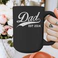 Dad Established 2014 Father's Day Graphic Print Coffee Mug Dad Established 2014 Father's Day Graphic Print Coffee Mug