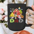 Dad Farm Animal Birthday Family Matching Party Graphic Print Coffee Mug