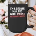 Dad Father I'm A Grown Man I Do What My Daughter Wants Graphic Print Coffee Mug Dad Father I'm A Grown Man I Do What My Daughter Wants Graphic Print Coffee Mug