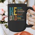 Dad Fathers Day Christian Jesus He Is Smart Brave Graphic Print Coffee Mug