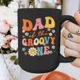 Dad Of The Groovy One 1st Birthday Pregnancy Announcement Graphic Print Coffee Mug