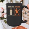 Your Dad My Dad Guitar Guitarist Rock Father's Day Graphic Print Coffee Mug