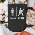 Your Dad My Dad Guitar Rock Music Player Guitarist Graphic Print Coffee Mug