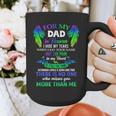 For My Dad In Heaven Touching Tribute For Passed Away Father Graphic Print Coffee Mug