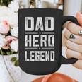 Dad Hero Legend Vintage Distressed Dad Graphic Print Coffee Mug Dad Hero Legend Vintage Distressed Dad Graphic Print Coffee Mug