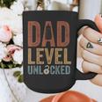 Dad Level Unlocked Father To Be New Daddy Graphic Print Coffee Mug