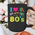 Dad I Love The 80's Retro 80s Nostalgia For Dad Graphic Print Coffee Mug