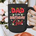 Dad And Mom Birthday Girl Strawberry Berry Sweet One Two Graphic Print Coffee Mug