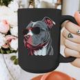 Dad Mom Cool Dog Sunglasses Pitbull Graphic Print Coffee Mug Dad Mom Cool Dog Sunglasses Pitbull Graphic Print Coffee Mug