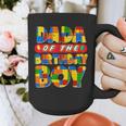 Dad And Mom Dada Birthday Boy Building Bricks Family Party Graphic Print Coffee Mug