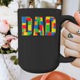 Dad Parent Brick Master Builder Building Blocks Set FamilyGraphic Print Coffee Mug