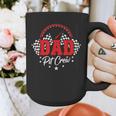 Dad Pit Crew Birthday Party Race Car Racing Family Matching Graphic Print Coffee Mug