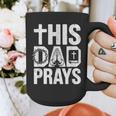 This Dad Pray Religious Vintage Father's Day Christian Daddy Graphic Print Coffee Mug