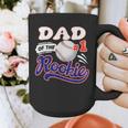 Dad Rookie Of Year 1st Birthday Baseball Theme Matching Graphic Print Coffee Mug