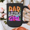 Dad Under Sea Birthday Party Girls Ocean Sea Animals Themed Graphic Print Coffee Mug