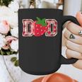 Dad Strawberry Birthday Graphic Print Coffee Mug