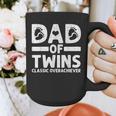 Dad Of Twins Classic Overachiever Cool Twin Dad Graphic Print Coffee Mug