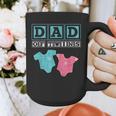 Dad Of Twins Family Daddy Fathers Day Future Parents Graphic Print Coffee Mug