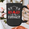 Dad Of The Two Fast Second Birthday Racing Car Family Graphic Print Coffee Mug
