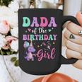 Dada Of The Birthday For Girl Dinosaur T-Rex Party Family Graphic Print Coffee Mug Dada Of The Birthday For Girl Dinosaur T-Rex Party Family Graphic Print Coffee Mug