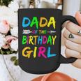 Dada Of The Birthday Girl Retro 80's Party Shirt Graphic Print Coffee Mug