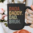 Dada Daddy Dad Bruh Retro Vintage Fathers Day Vintage Graphic Print Coffee Mug